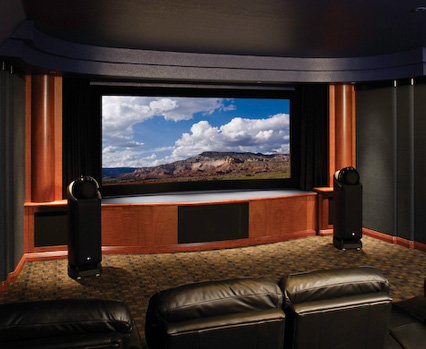 Проектирование домашнего кинотеатра или персонального кинозала под ключ