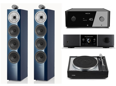 Bowers & Wilkins 702 S2 SIGNATURE+MICHI X5 Series 2+AURALiC ALTAIR G2.1+Thorens TD 1601/TP 160 