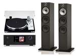 Bowers & Wilkins 603 S2 Anniversary Edition+Rotel RAS-5000+TEAC TN-4D-SE black 